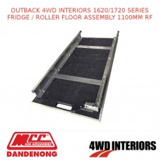 OUTBACK 4WD INTERIORS 1620/1720 SERIES FRIDGE / ROLLER FLOOR ASSEMBLY 1100MM RF
